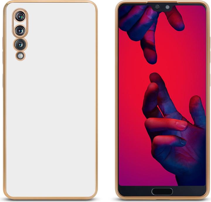 Image du produit Cadorabo Housse pour Huawei P20 PRO / P20 PLUS en TPU avec protection pour appareil photo LM130 Style (Huawei P20 Plus, Huawei P20 Pro)