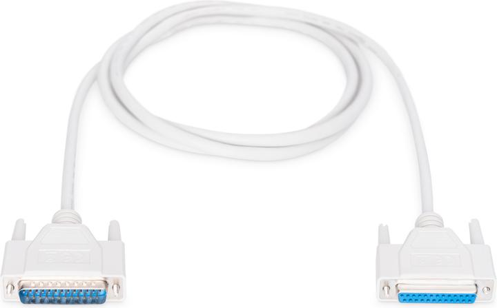 Produktbild Digitus ASSMANN Datatransfer Verlängerungskabel D-Sub25 St/Bu 2,0m Seriell/Parallel vergossen be (2 m)