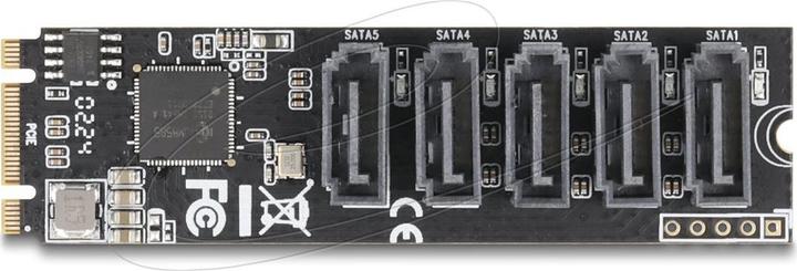Image du produit Delock M.2 2280 Key B+M Kontroller zu 5 x SATA