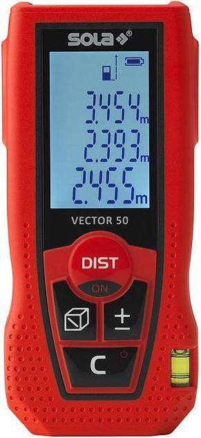 Actual product image Sola Messwerkzeuge Laser rangefinder Vector 50 IP42 SOLA (50 m)