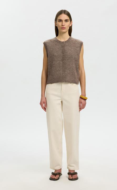 Actual product image Selected Wollgemisch Strickweste (M)