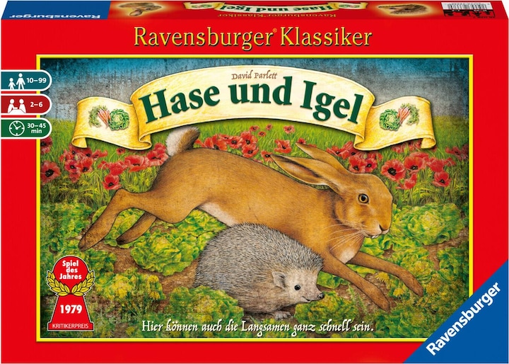 Ravensburger lepre e riccio (Tedesco)