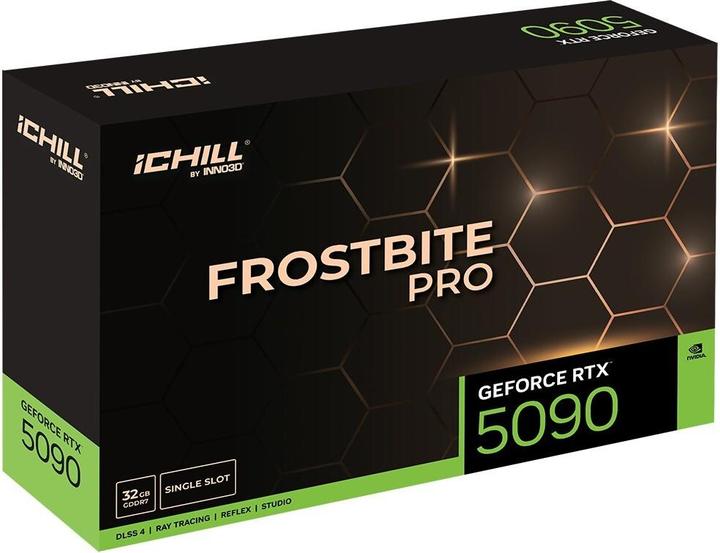 Produktbild Inno3D RTX5090 iChill Frostbite Pro 32GB GDDR7 HDMI 3xDP (32 GB)