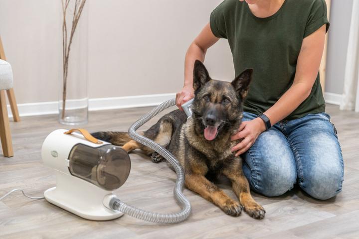 Immagine prodotto Trixie Set di tosatrici con aspirapolvere per pellicce (Cane)