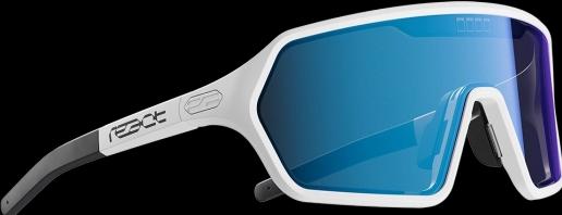 Produktbild React rev sky/black Sonnenbrille schmal (Schwarz, blau verspiegelt)