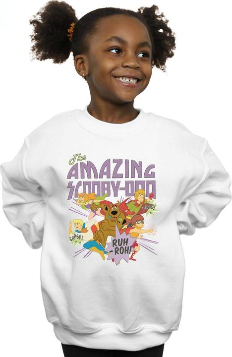 Immagine prodotto Scooby Doo The Amazing Scooby Felpa Ragazze (140, 146)