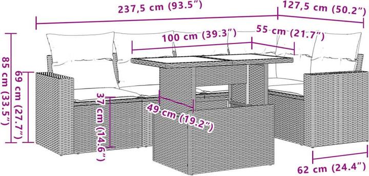 Produktbild vidaXL Kaylani