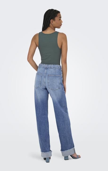 Produktbild Only ONLZADDIE Hohe Taille Weiter Beinschnitt Jeans Jeans mit weitem Bein (30)