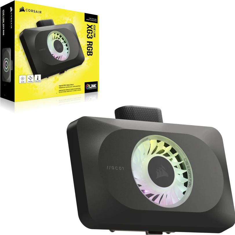 Thumbnail - Corsair iCUE LINK XG3 RGB HYBRID GPU Water block (4090/4080), GPU Wasserkühler