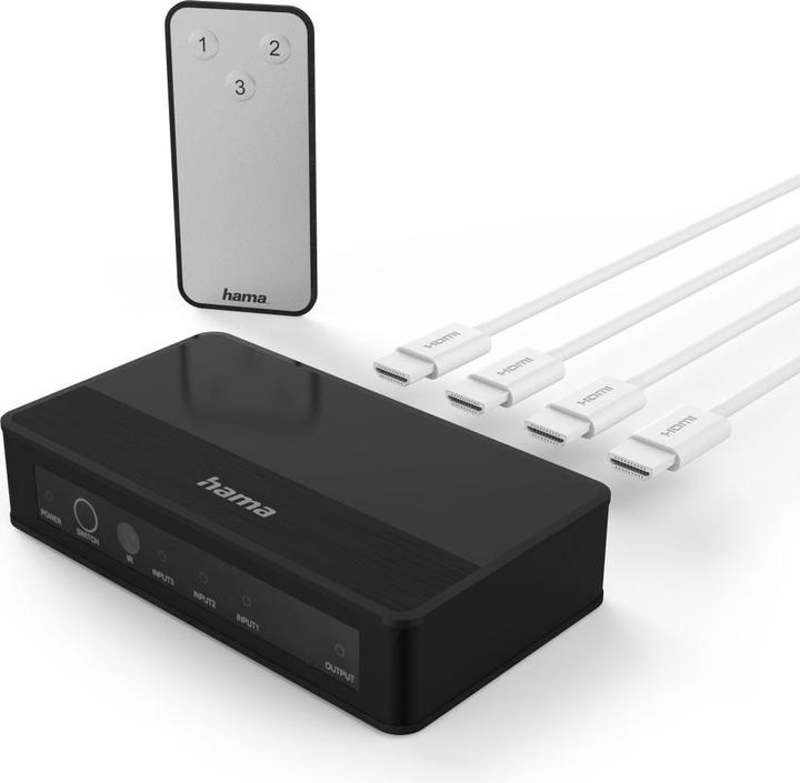 Actual product image Hama 4k-HDMI-Switch