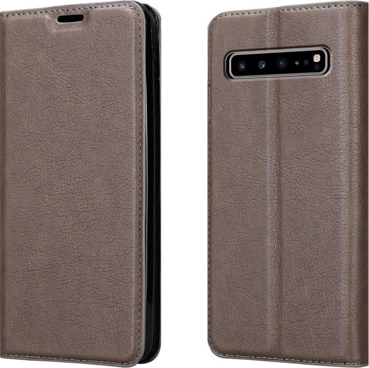 Actual product image Cadorabo Book Invisible Magnet Cover (Samsung Galaxy S10 5G)