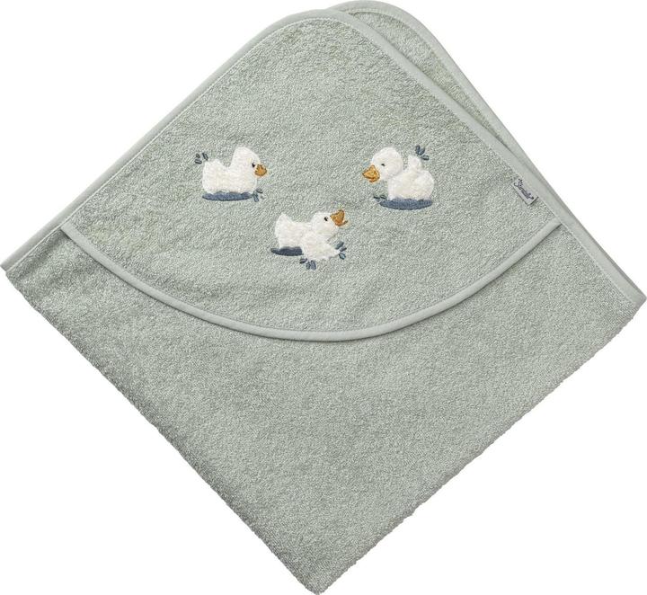 Actual product image Sterntaler Edda baby hooded towel 80 x 80 cm