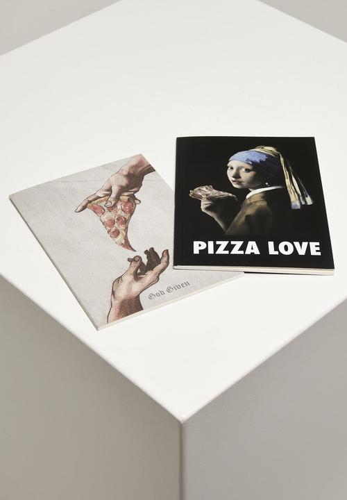 Produktbild Mister Tee Pizza Art Exercise Book 2-Pack