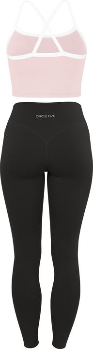 Produktbild Circle Five High Waist Sport Set (Leggings mit Taschen & Sporttop mit integriertem BH) (L, M, S, XL)