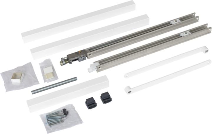 Actual product image Dormakaba Guide rail with closing follower controller GSR Contur Design (Entrance door, French window, Room door, Wooden door, Indoor)