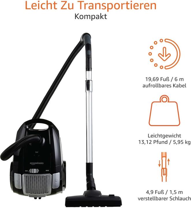 Actual product image Amazon Vacuum Cleaner