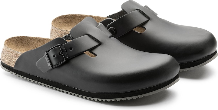 Actual product image Birkenstock Boston Natural Leather Normal (38)