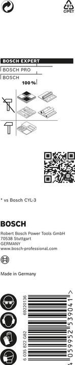 Image du produit Bosch Professional Zubehör Foret EXPERT CYL-9 MultiConstruction, 6 x 60 x 100 mm (6 millimètres)