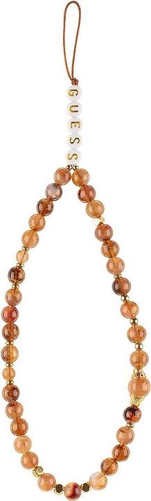 Produktbild Guess PU 4G MagSafe Strap Limited Edition of 299 Case für Apple iPhone 17 Pro - brown (Apple iPhone 17 Pro)