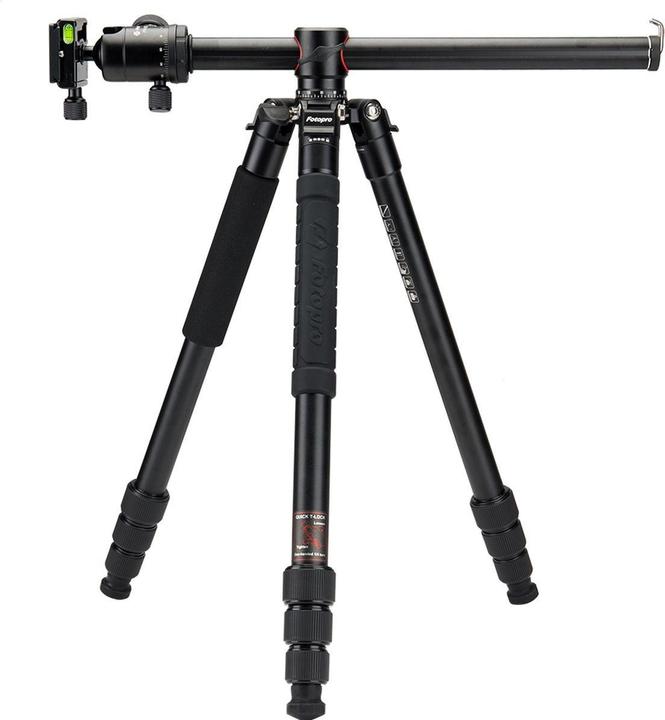 Actual product image Fotopro Professional Tripod X-go Series Carbon (Metal)