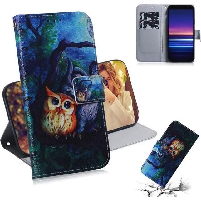 Thumbnail - MU Style Leder Bookcover Image Series (Sony Xperia 8), Smartphone Hülle, Mehrfarbig