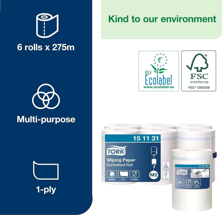 Actual product image Tork paper roll (6 x)