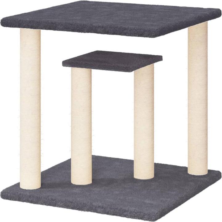 Produktbild vidaXL Kratzsäule (50 cm, Hellgrau)