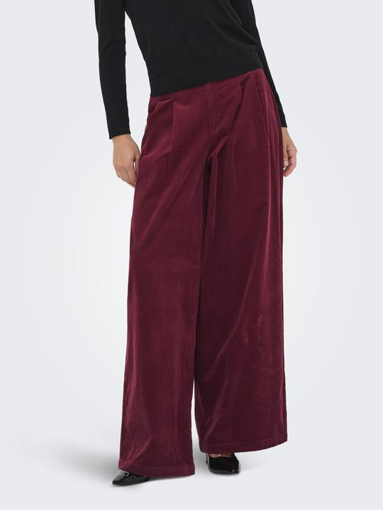 Actual product image Only ONLSVEA-NESSA Weiter Beinschnitt Cordhose Anzughose (34, M)