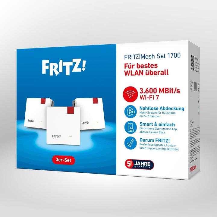 Produktbild FRITZ! Mesh Set 1700 3-pack