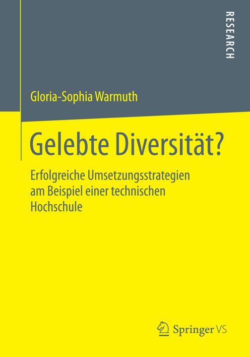 Produktbild Gelebte Diversität? (Deutsch, Gloria-Sophia Warmuth, 2015)