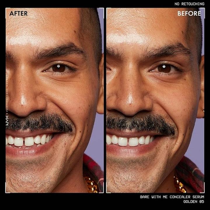 Produktbild NYX Professional Make-Up Bare With Me Concealer Serum (5 Golden)