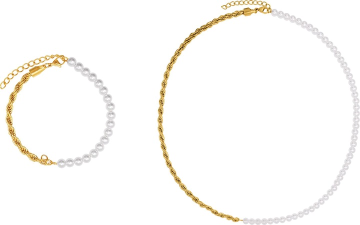 Produktbild Heideman Set Jill goldfarben (100% Edelstahl)
