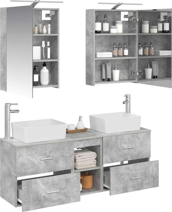 Produktbild vidaXL Badezimmer-Aufbewahrungsmöbel