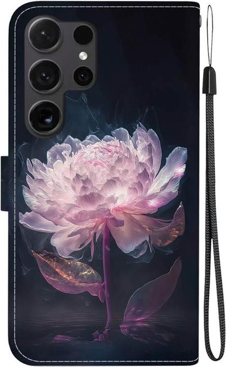 Image du produit Cover-Discount Galaxy S25 Ultra - Tasche Hülle mit Blüten Motiv (Samsung Galaxy S25 Ultra)