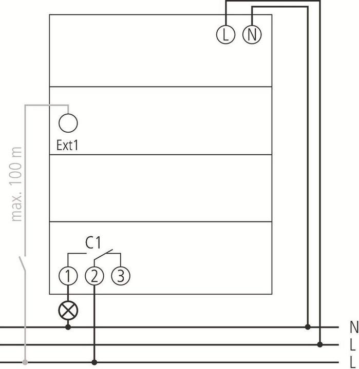 Actual product image Theben TR 641 top2