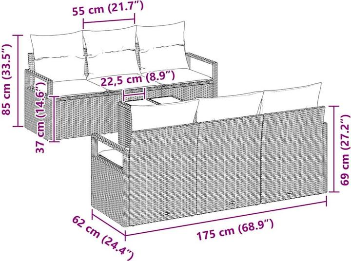 Produktbild vidaXL Antonia