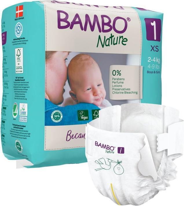 Produktbild Bambo Biowindeln Junior (Gr. 5, Tragepack, 22 Stk.)
