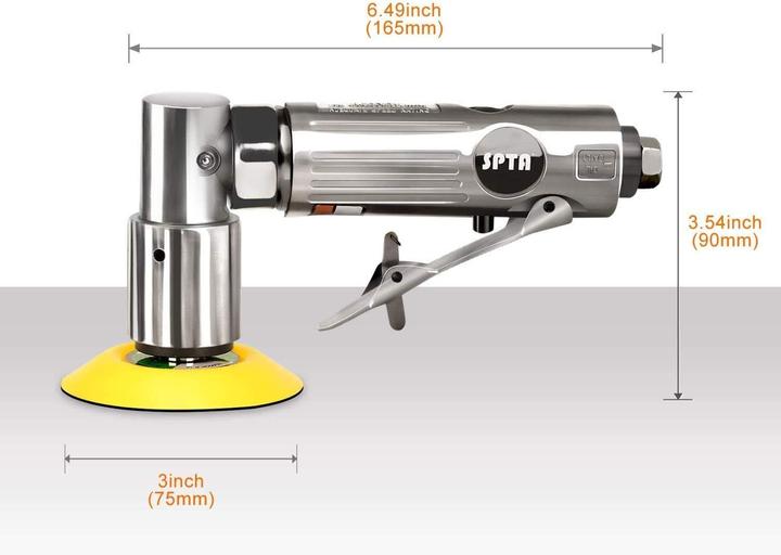 Actual product image Spta Angle grinder 80mm with grinding wheels (80 mm)