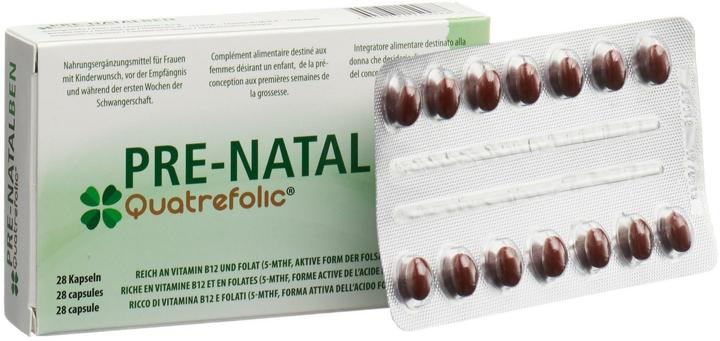 Produktbild Natalben Quatrefolic (28 Stk., Kapseln, 28 g)