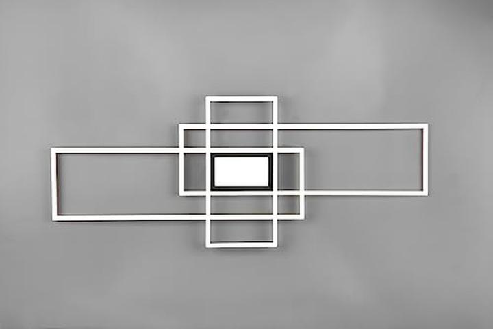 Produktbild Trio Irvine Deckenleuchte, 7100 lm, 3000-6500 K, LED 60 W, mattes Messing/mattes Schwarz (7100 lm)