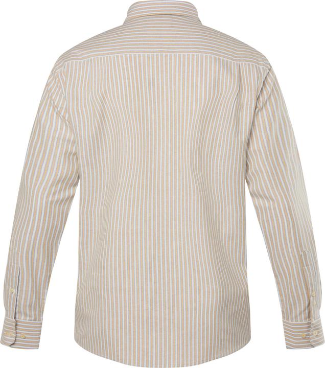 Produktbild John F. Gee Streifenhemd, Langarm, Buttondown-Kragen, Comfort Fit (XXL)