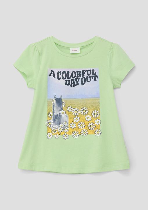 Produktbild S.Oliver T-Shirt T-Shirt mit Fotoprint (116, 122)