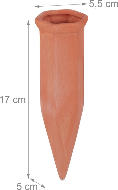 Actual product image Relaxdays 6x clay cone (Clay cone irrigation)