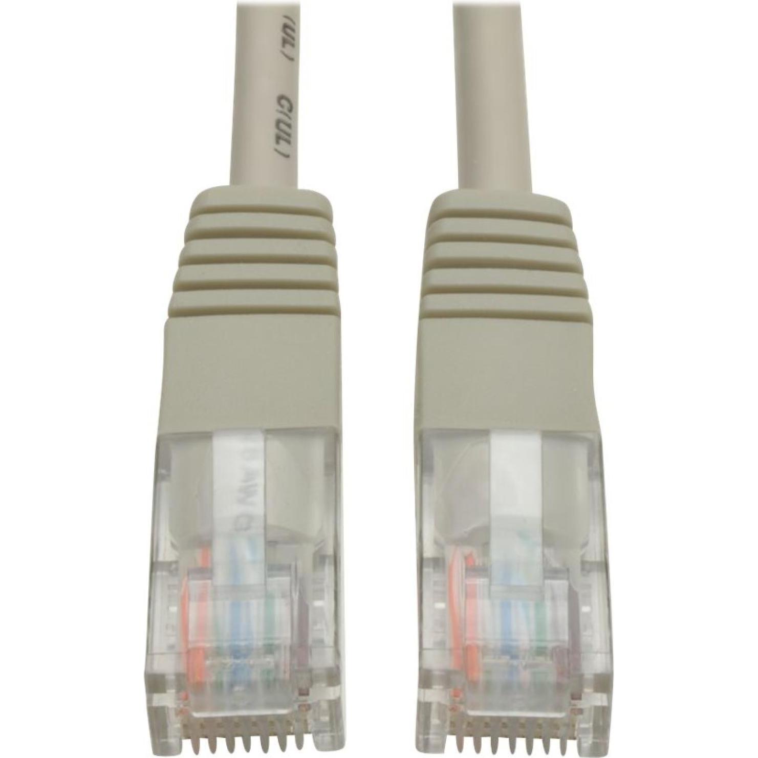 Eaton Cat5e 350mHz Molded UTP Ethernet Cable RJ45m/M - Gray 7 ft. 2,13m (U/UTP, CAT5e, 2.10 m), Netzwerkkabel