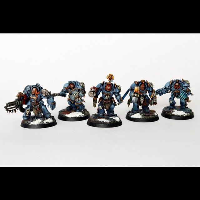Actual product image Games Workshop Wolf Guard Terminators (Plastic)
