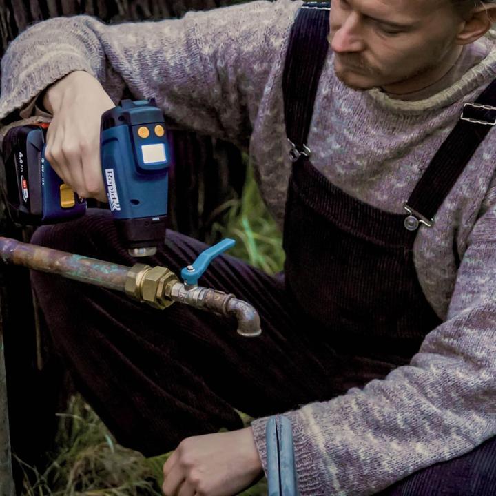 Immagine prodotto Rapid Pistola ad aria calda a batteria RX1000 18V in valigetta con batteria e caricabatterie inclusi