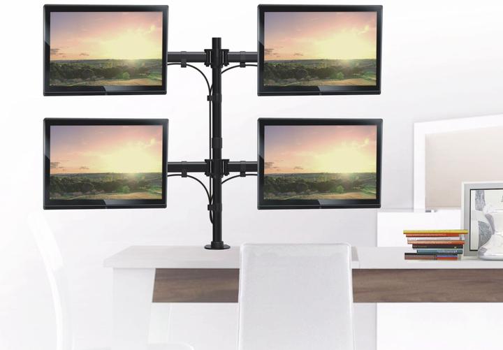 Produktbild Purelink PureMounts Monitorhalterung - 4 Monitore (Tisch, 27", 8 kg)