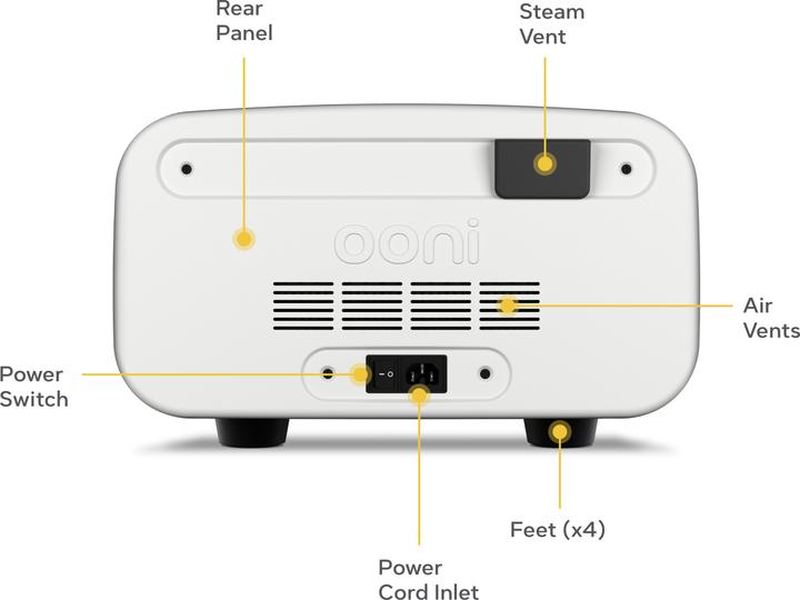 Actual product image Ooni Volt 2 Electric pizza oven (Electric pizza oven)