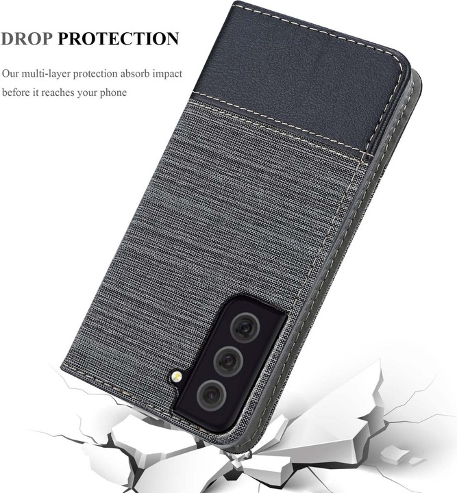 Actual product image Cadorabo Jeans Book Cover (Samsung Galaxy S22+)
