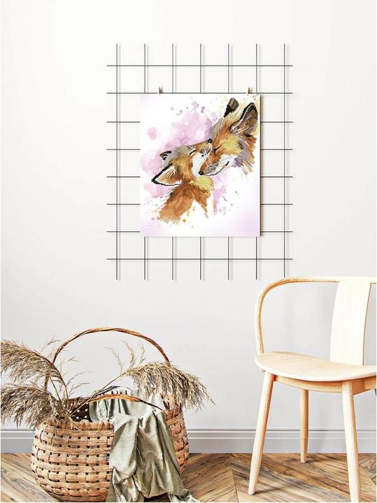 Actual product image Diamond Dotz Diamond Painting Foxes